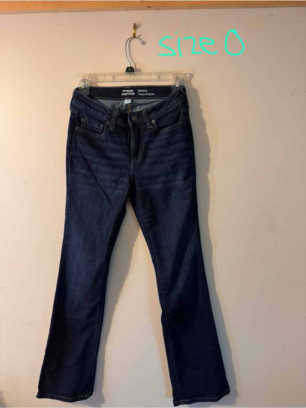 Amazon Essentials Dark Blue Flared Jeans